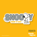 Peanuts® Waterproof Sticker - Takin' It Easy