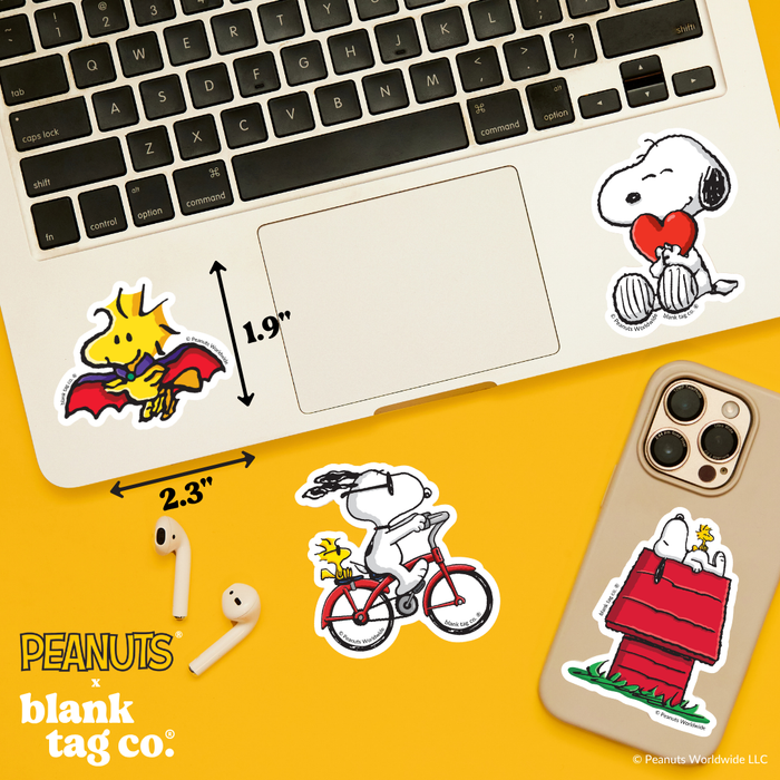 Peanuts® Waterproof Sticker - Vampire Woodstock