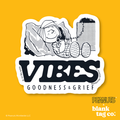 Peanuts® Waterproof Sticker - Vibes