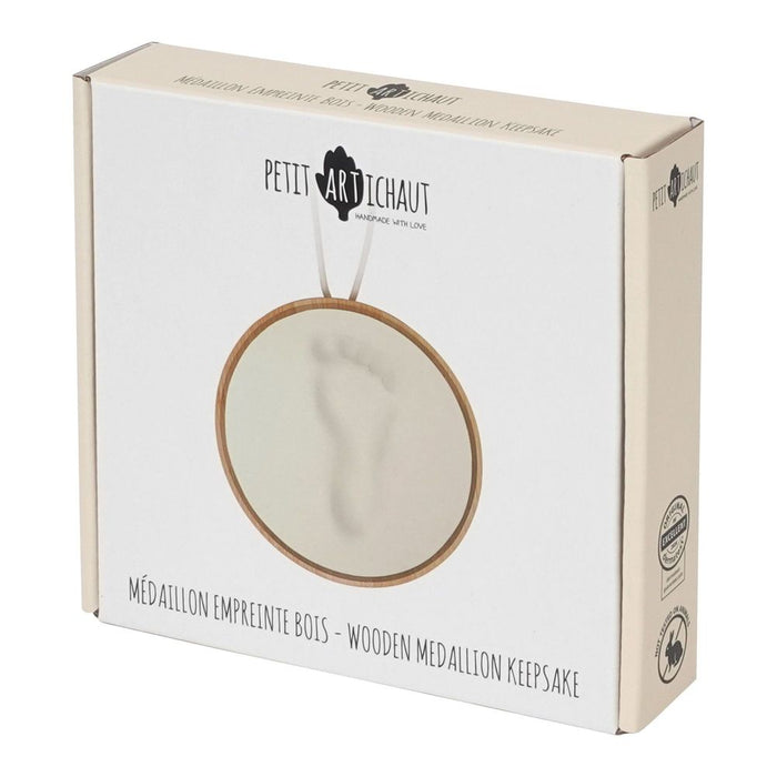Petit Artichaut Wooden Medallion Keepsake Default Title