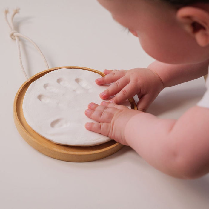 Petit Artichaut Wooden Medallion Keepsake