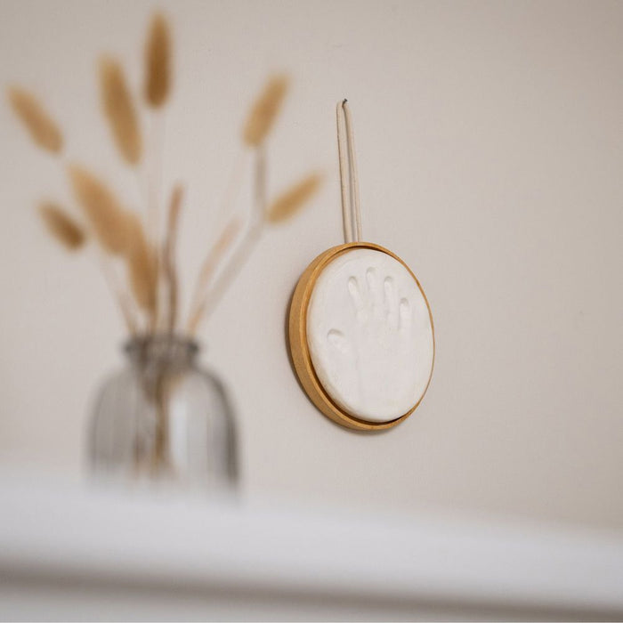 Petit Artichaut Wooden Medallion Keepsake