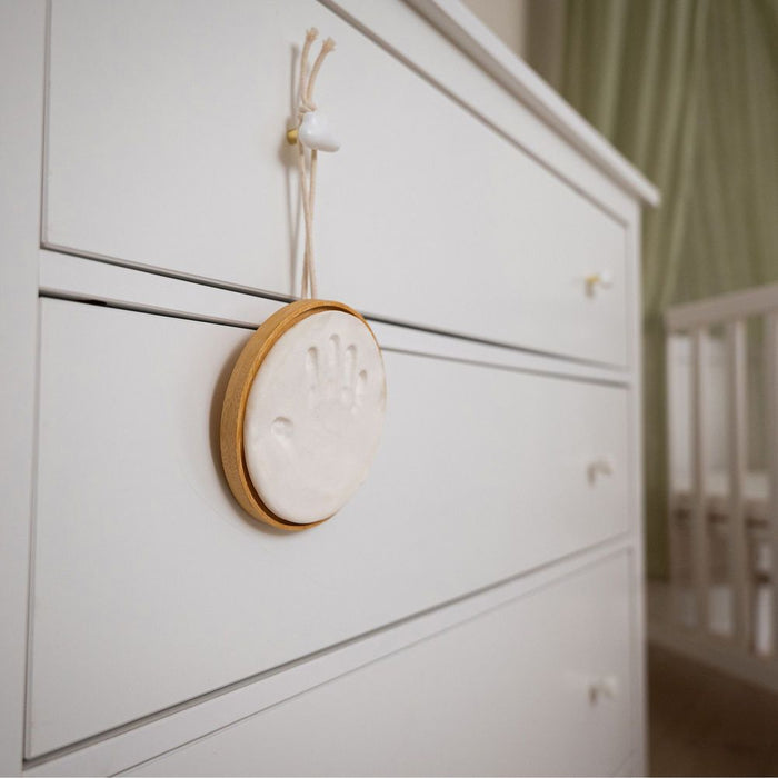 Petit Artichaut Wooden Medallion Keepsake
