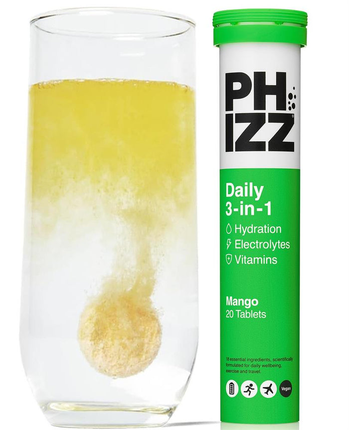 3in1 Hydration Electrolytes Vitamins - Mango - 20 Tabs