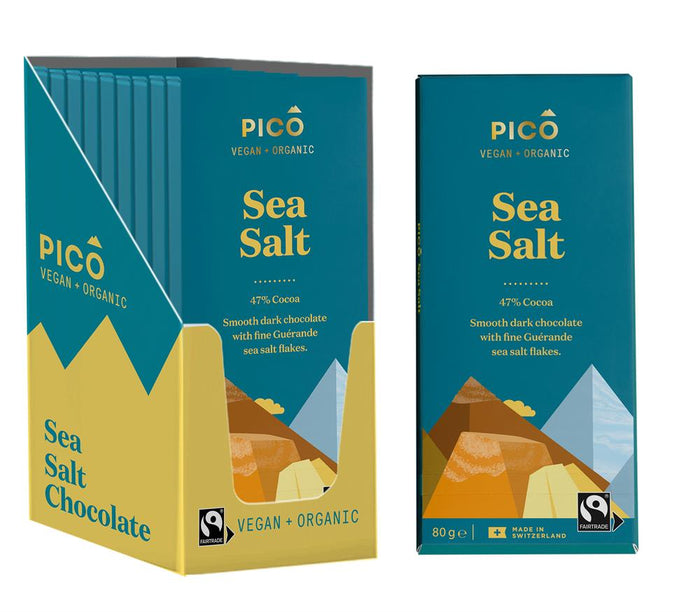 Pico Organic Sea Salt Chocolate Bar 80g