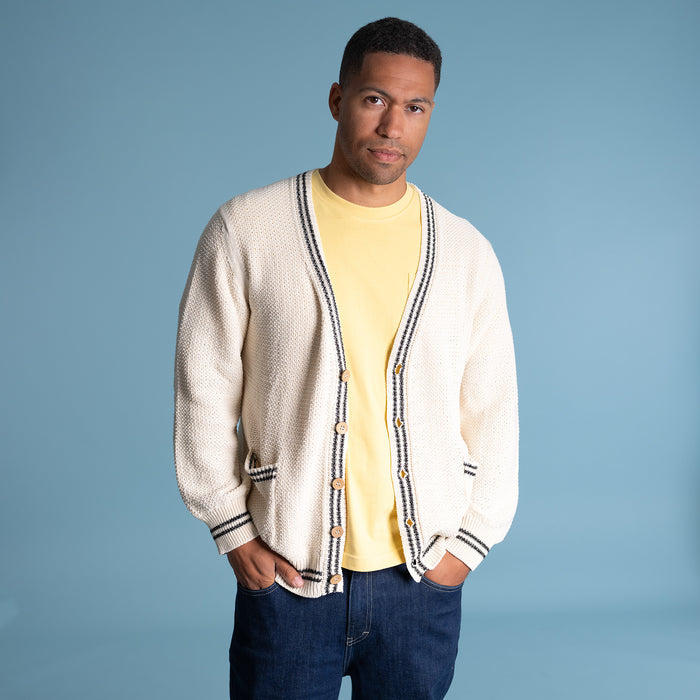 100% organic cotton cardigan sweater