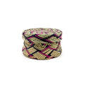 Pink and Black Sotol and Pine Basket