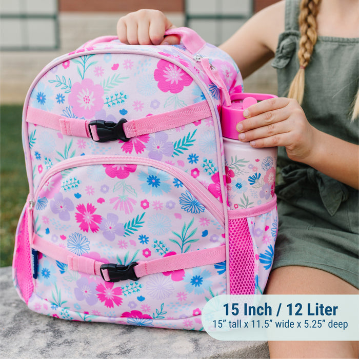 Pink Floral Bloom ECO Backpack