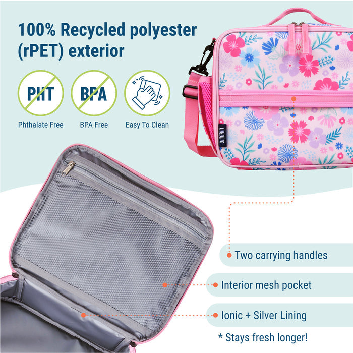 Pink Floral Bloom Eco Lunch Box