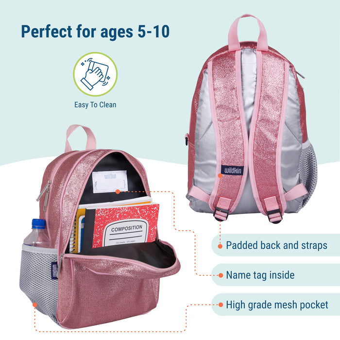 Pink Glitter Backpack