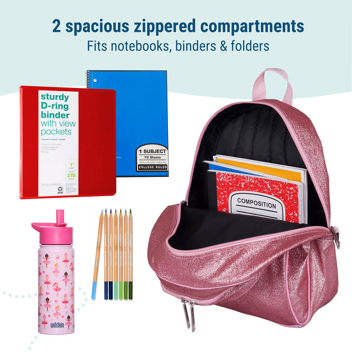 Pink Glitter Backpack