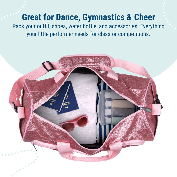 Pink Glitter Dance Bag