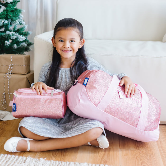 Pink Glitter Toiletry Bag