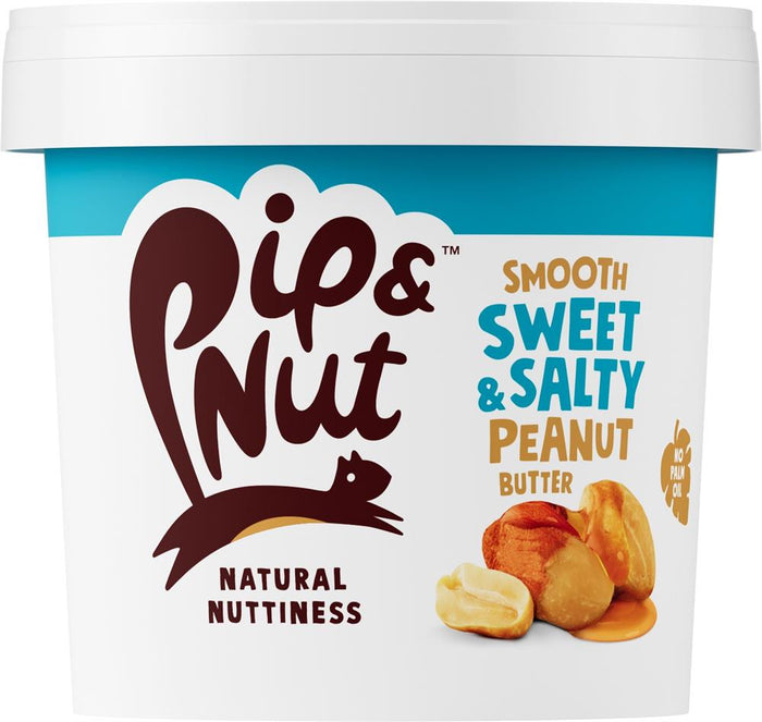 Pip & Nut Sweet and Salty Smooth Peanut Butter 1000g