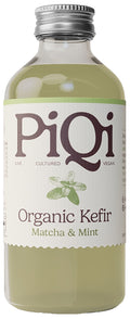 PiQi Organic Matcha Mint Kefir - Fermented 240ml