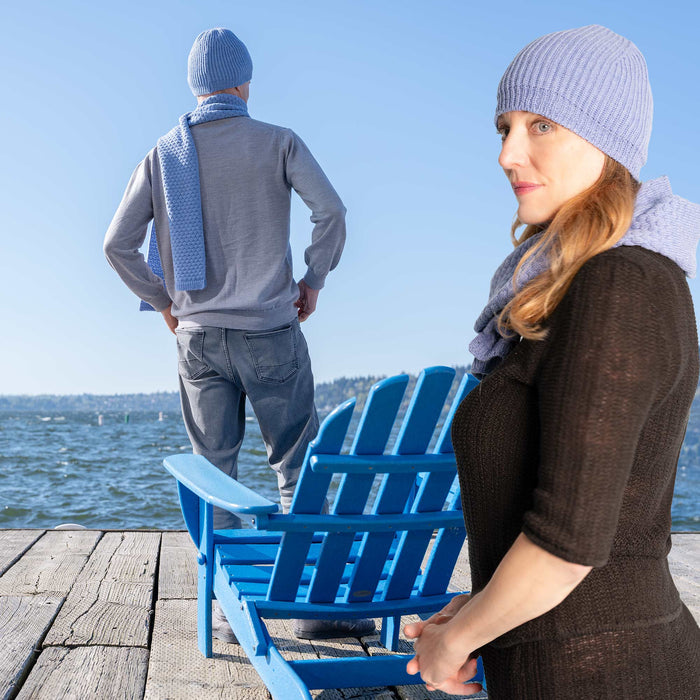 organic merino wool winter hat plastic-free
