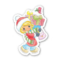 Precious Moments® Christmas Girl Sticker