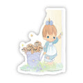 Precious Moments® Girl With Puppies Sticker