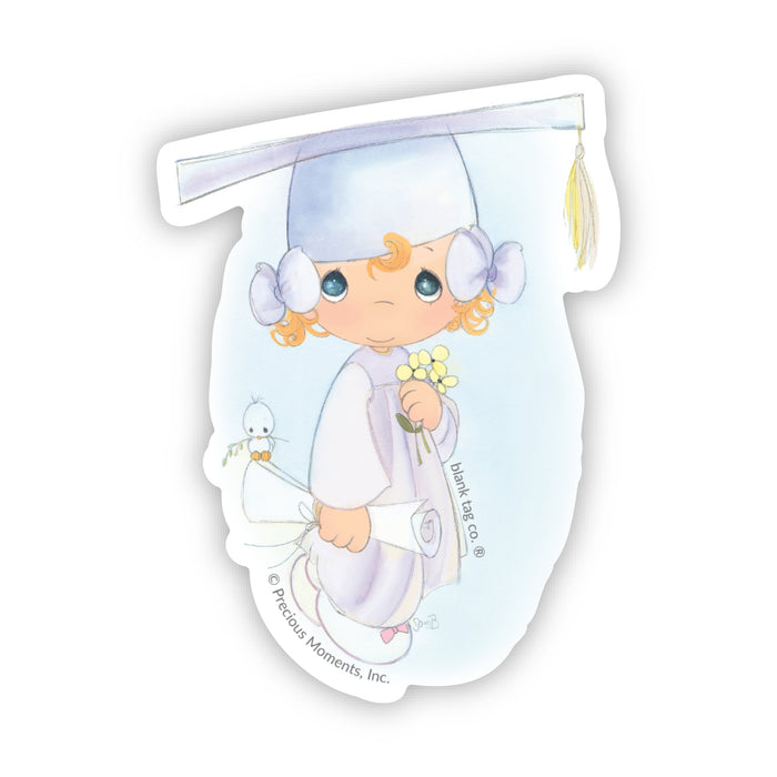 Precious Moments® Graduating Girl Sticker