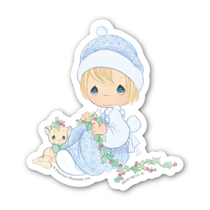Precious Moments® Meowie Christmas Sticker