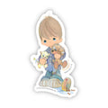 Precious Moments® Mischievous Kitty and Puppy Sticker