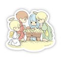 Precious Moments® Nativity Scene With Angels Sticker