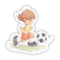 Precious Moments® Soccer Girl Sticker