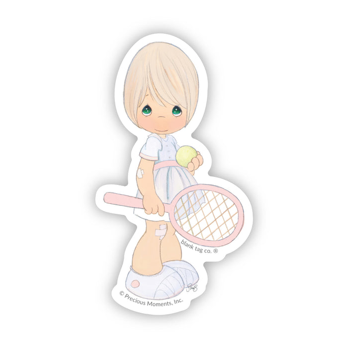 Precious Moments® Tennis Girl Sticker
