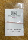 I AM LOVED Gemstone Bracelet