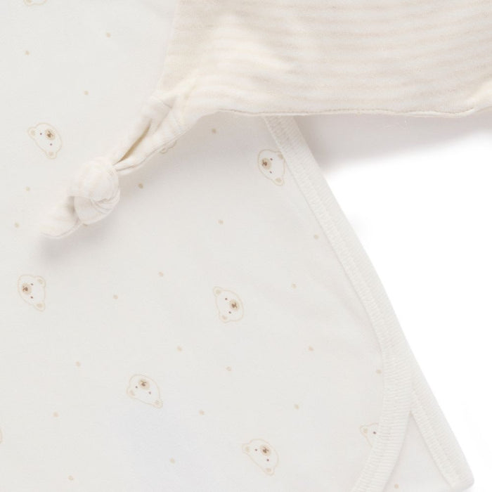Purebaby Organic Cotton Bunny Rug and Snookie Soother Blanket Set