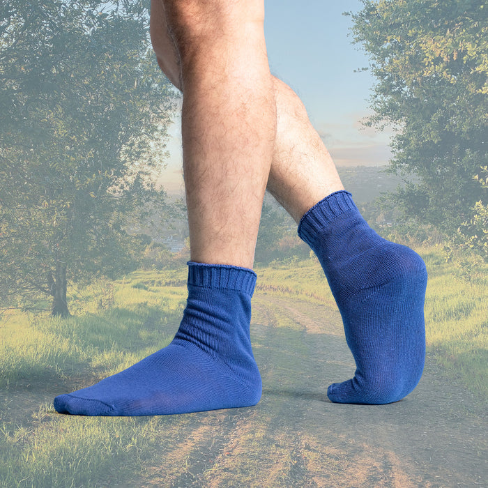 plastic-free 100% certified organic cotton socks