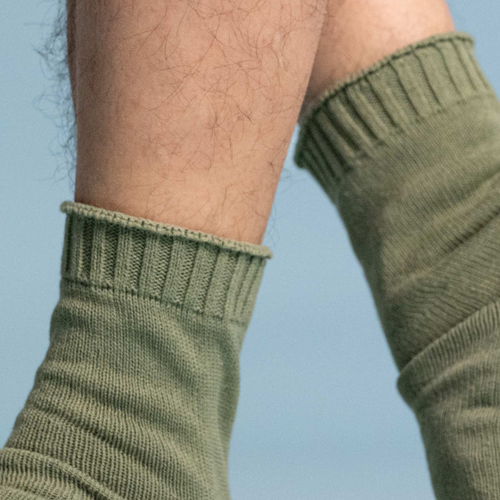 synthetic-free 100% organic cotton socks