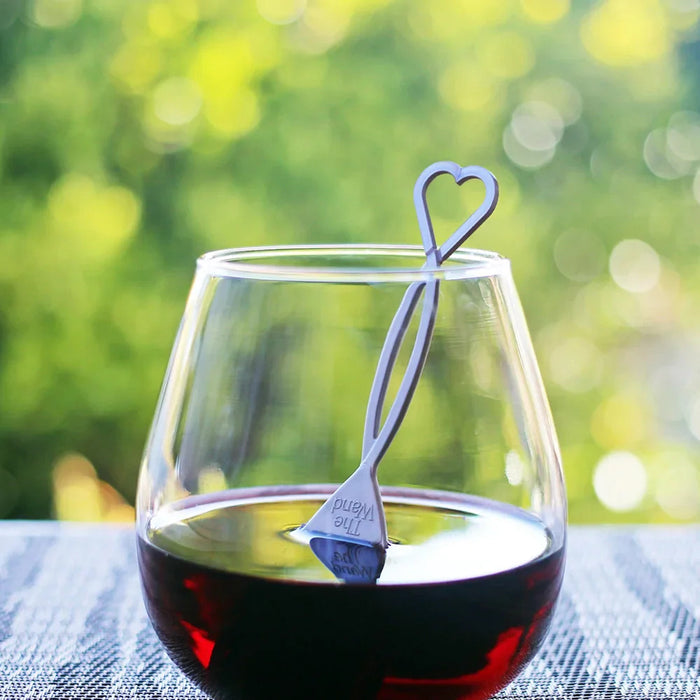 The Wand 1-Pack Wine Purifier - Silver
