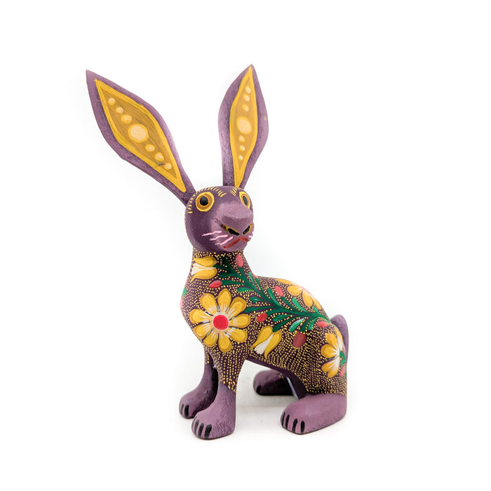Purple Hare with Golden Accent