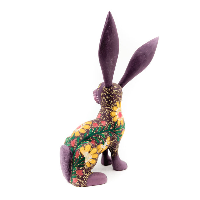 Purple Hare with Golden Accent