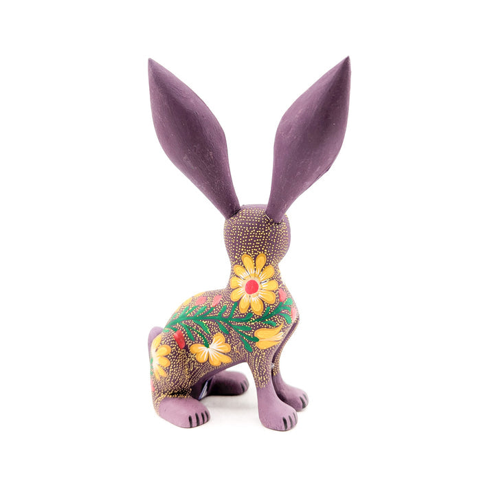 Purple Hare with Golden Accent