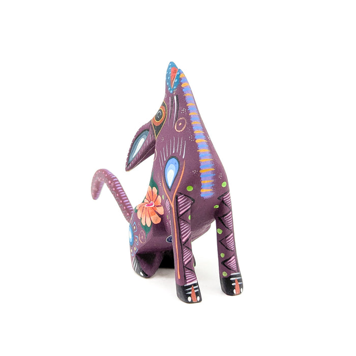 Purple Howing Coyote
