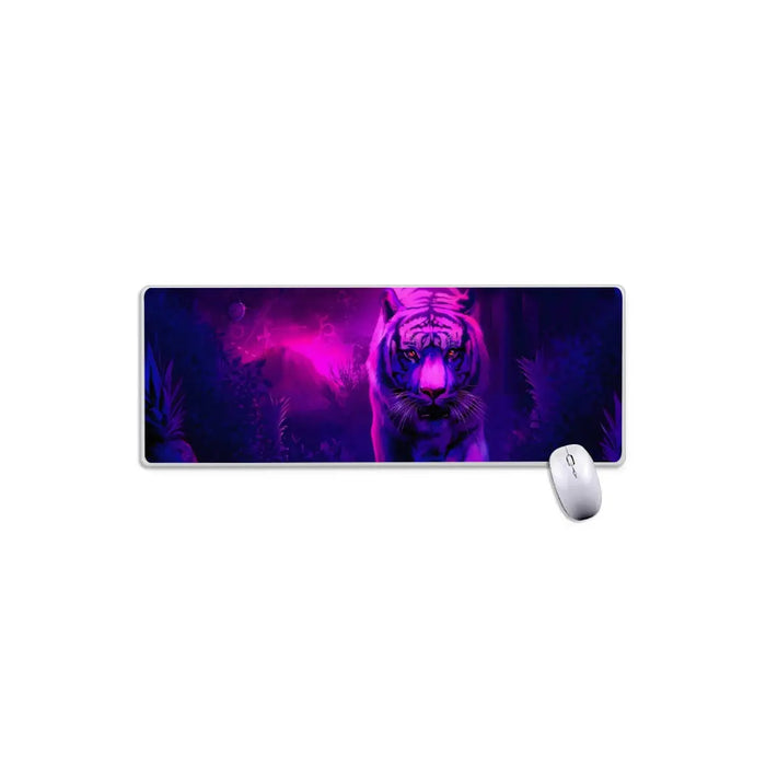 Purple Tiger Game Pad Mouse Pad