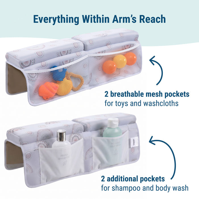 Rainbow Bath Kneeler & Elbow Rest Set