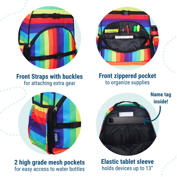 Rainbow Stripe ECO Backpack