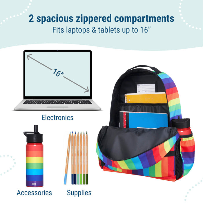 Rainbow Stripe ECO Backpack