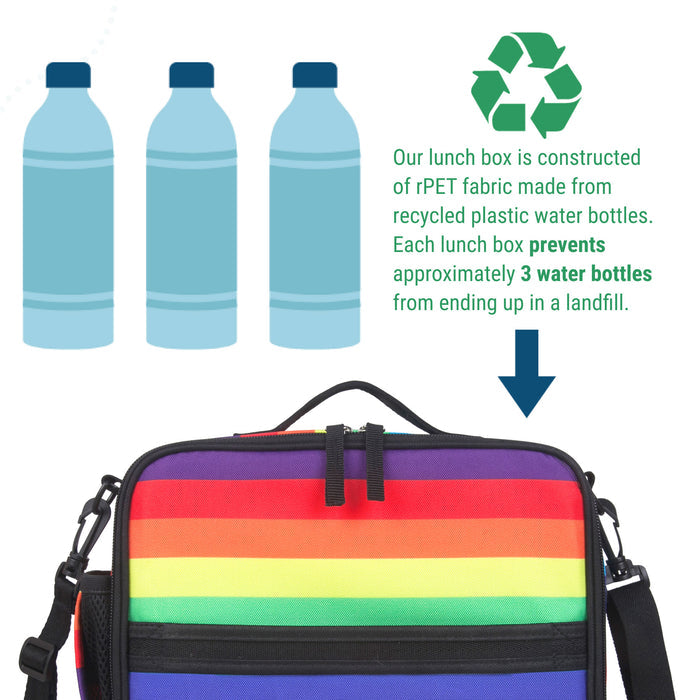 Rainbow Stripe ECO Lunch Box