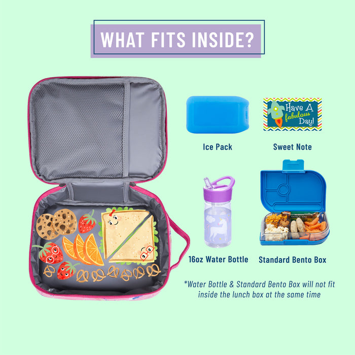Rainbow Unicorns Day2Day Lunch Box