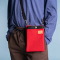 organic merino wool sacoche bag