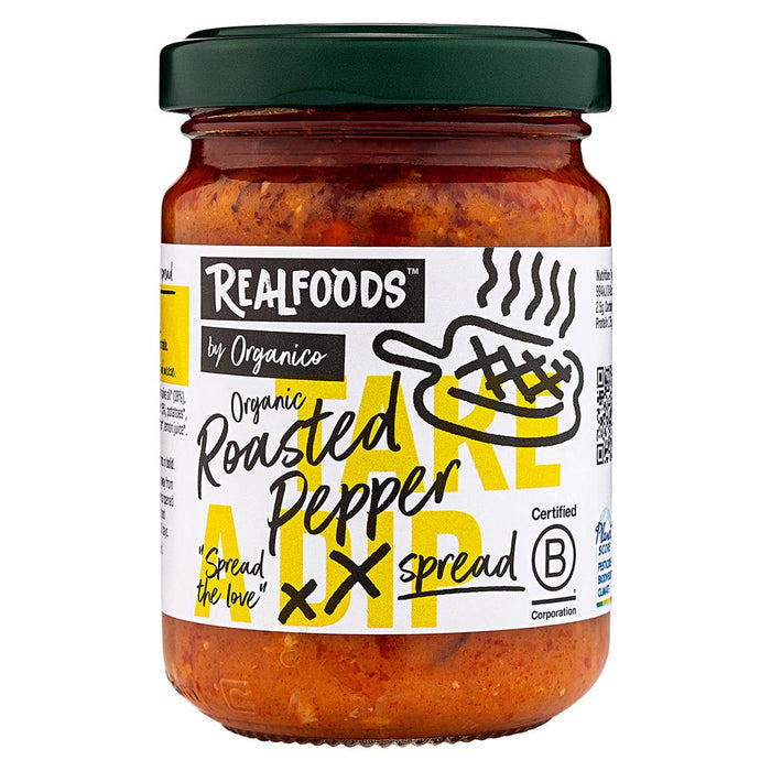 Organic Roasted Red Pepper Spread 140g