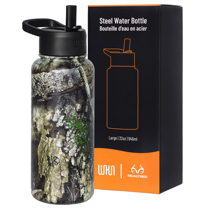 Realtree APX Steel Water Bottle