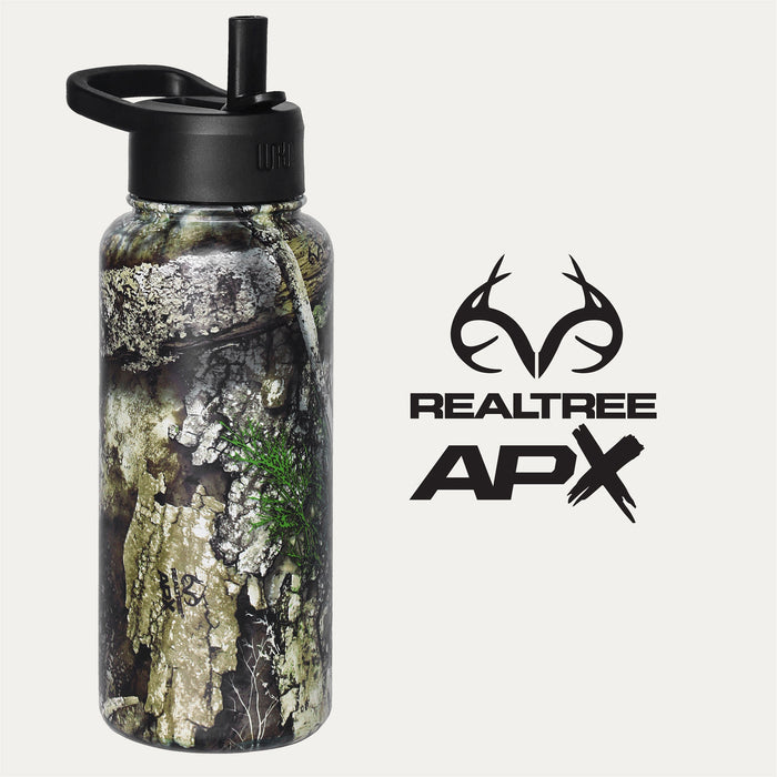 Realtree APX Steel Water Bottle