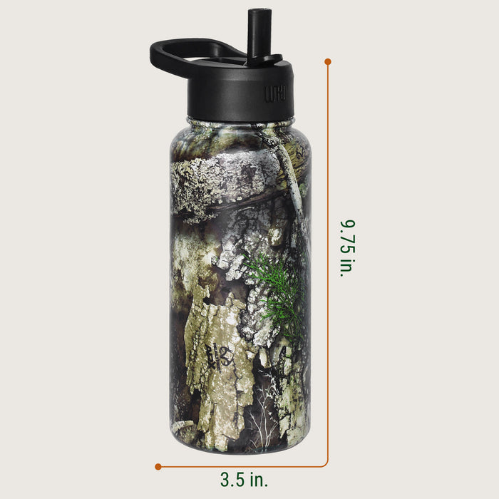 Realtree APX Steel Water Bottle