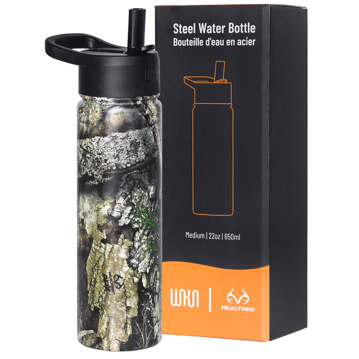 Realtree APX Steel Water Bottle