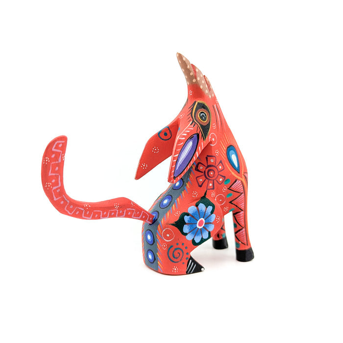 Red Howling Coyote
